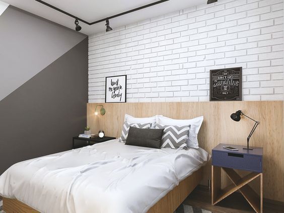 Featured image of post Masculino Quarto Com Papel De Parede Tijolinho Transforme a decora o da sua casa com papel de parede