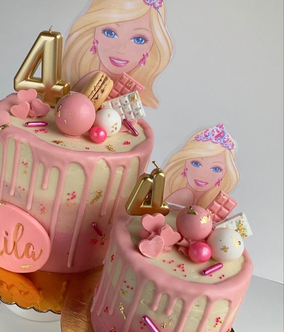 40 Inspirações de Bolo no Tema Barbie! — Decoração de Casa